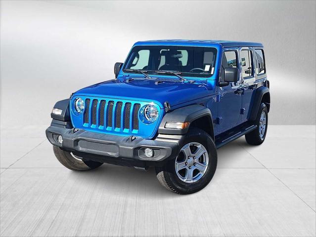 used 2021 Jeep Wrangler Unlimited car, priced at $29,000