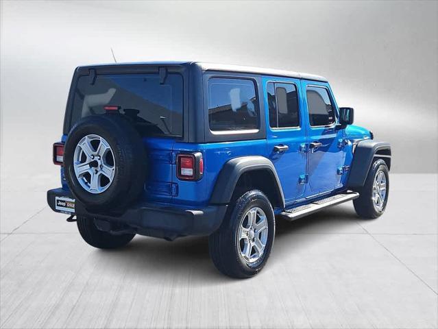 used 2021 Jeep Wrangler Unlimited car, priced at $29,000