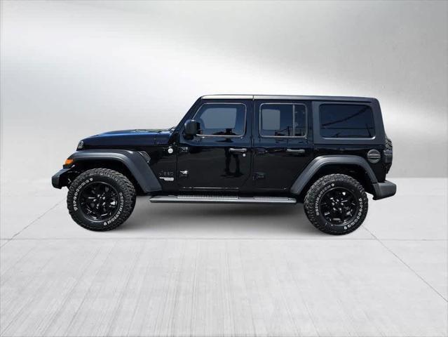 used 2021 Jeep Wrangler Unlimited car, priced at $29,000