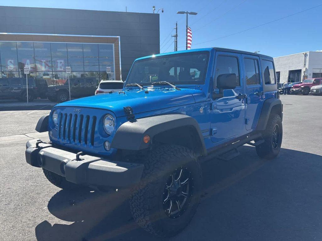 used 2016 Jeep Wrangler Unlimited car, priced at $16,500