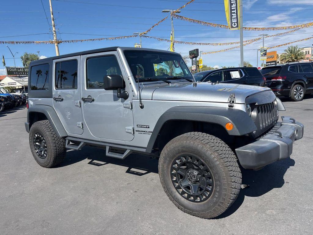 used 2016 Jeep Wrangler Unlimited car, priced at $23,500