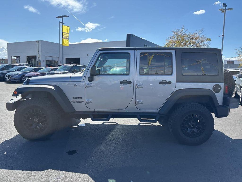 used 2016 Jeep Wrangler Unlimited car, priced at $23,500