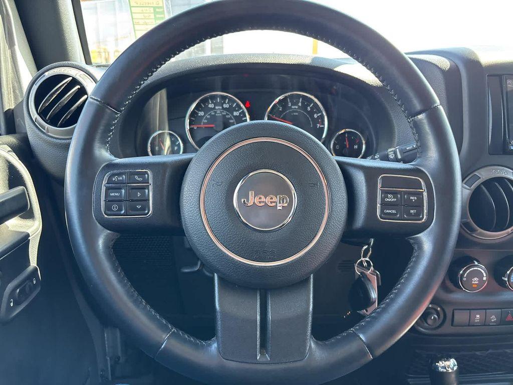used 2016 Jeep Wrangler Unlimited car, priced at $23,500