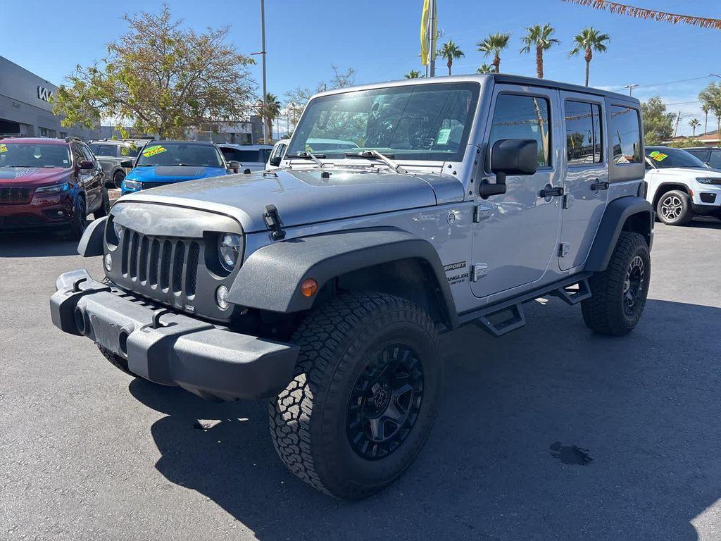 used 2016 Jeep Wrangler Unlimited car, priced at $23,500