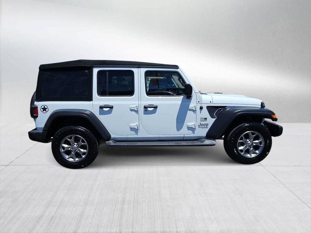 used 2020 Jeep Wrangler Unlimited car, priced at $28,500