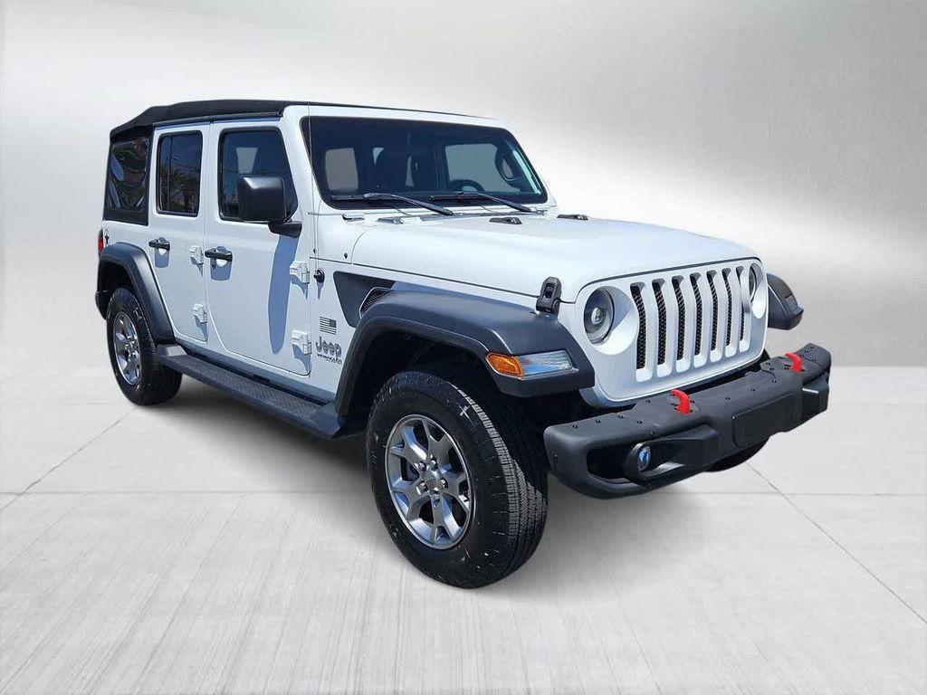 used 2020 Jeep Wrangler Unlimited car, priced at $28,500