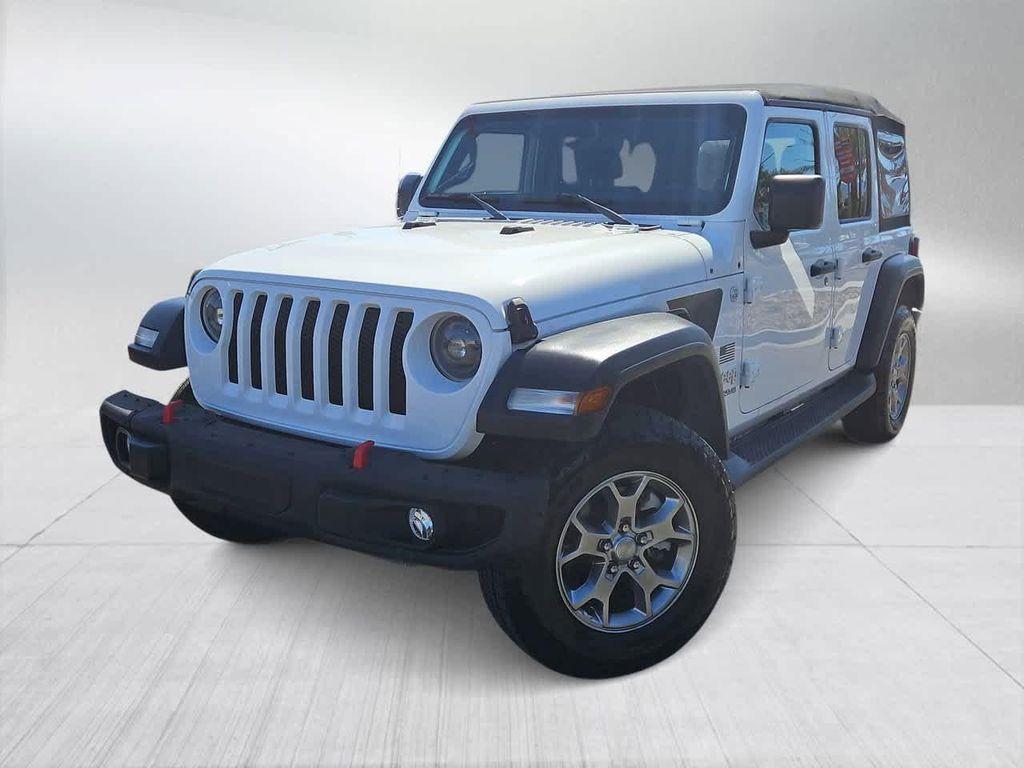 used 2020 Jeep Wrangler Unlimited car, priced at $28,500