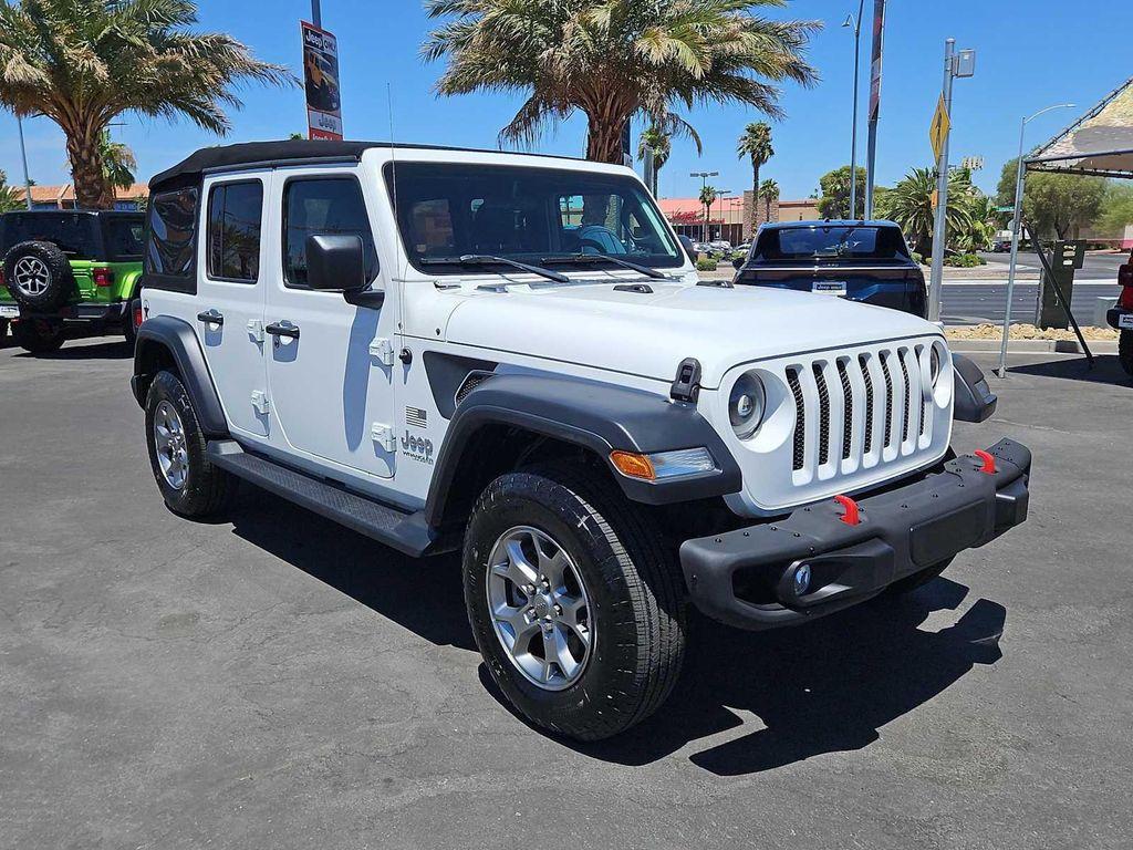used 2020 Jeep Wrangler Unlimited car, priced at $26,500