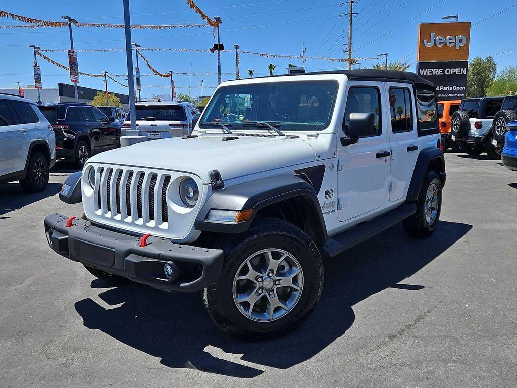 used 2020 Jeep Wrangler Unlimited car, priced at $26,500