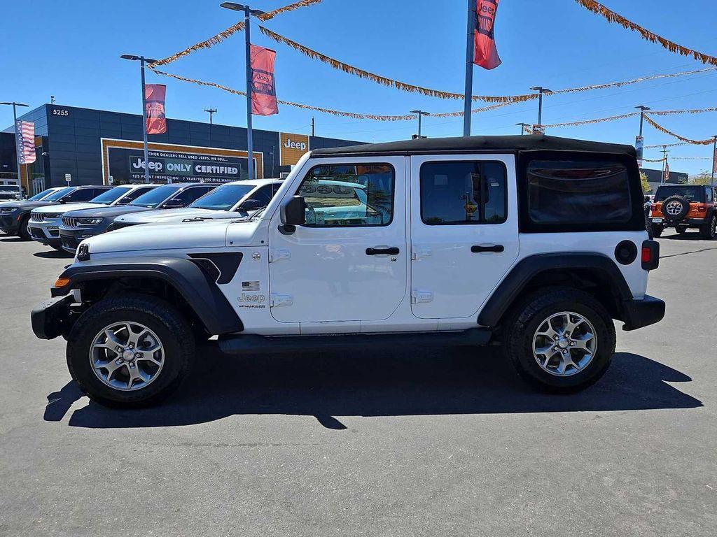 used 2020 Jeep Wrangler Unlimited car, priced at $26,500