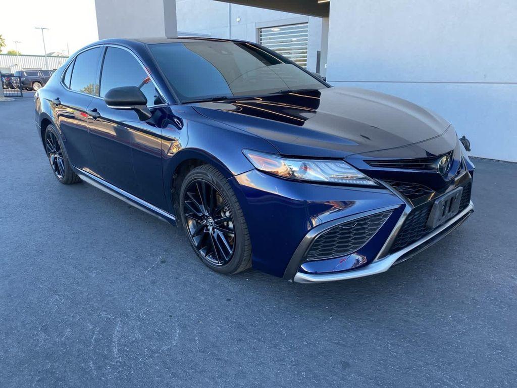 used 2021 Toyota Camry car, priced at $25,000