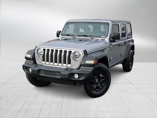 used 2021 Jeep Wrangler Unlimited car, priced at $29,500