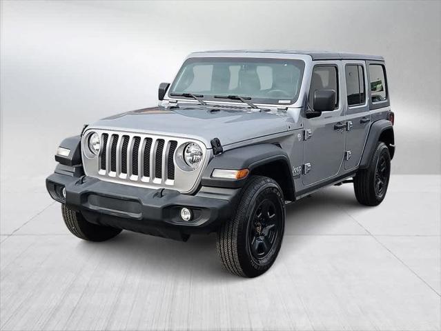 used 2021 Jeep Wrangler Unlimited car, priced at $29,500