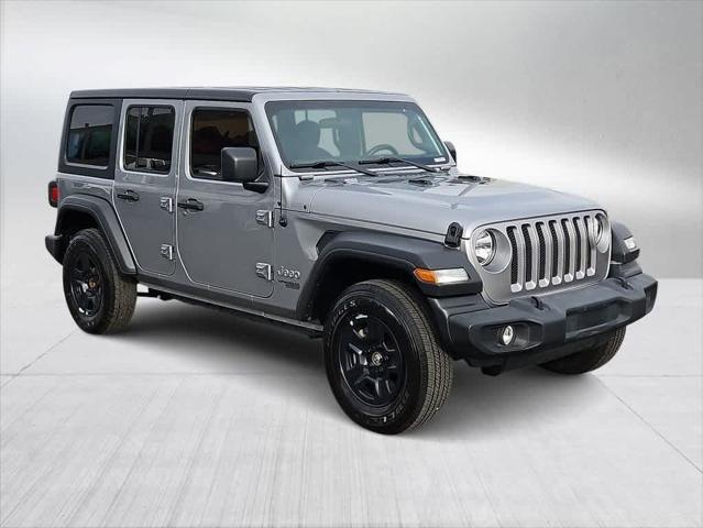 used 2021 Jeep Wrangler Unlimited car, priced at $29,500