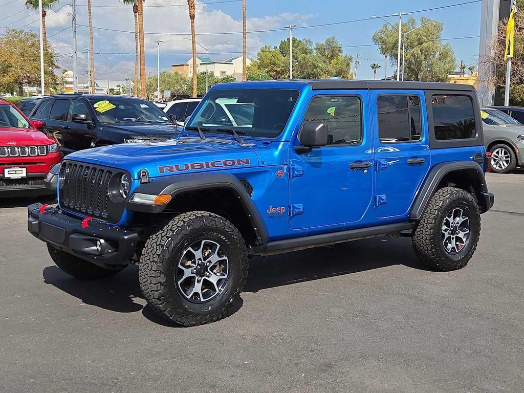 used 2021 Jeep Wrangler Unlimited car, priced at $37,500