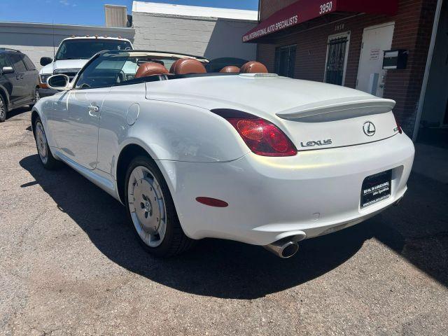 used 2002 Lexus SC 430 car, priced at $14,995