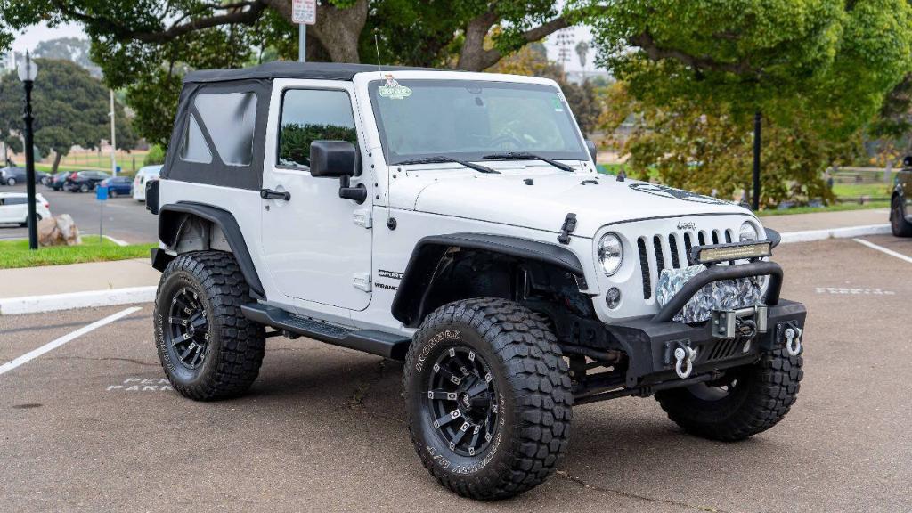 used 2016 Jeep Wrangler car, priced at $20,995