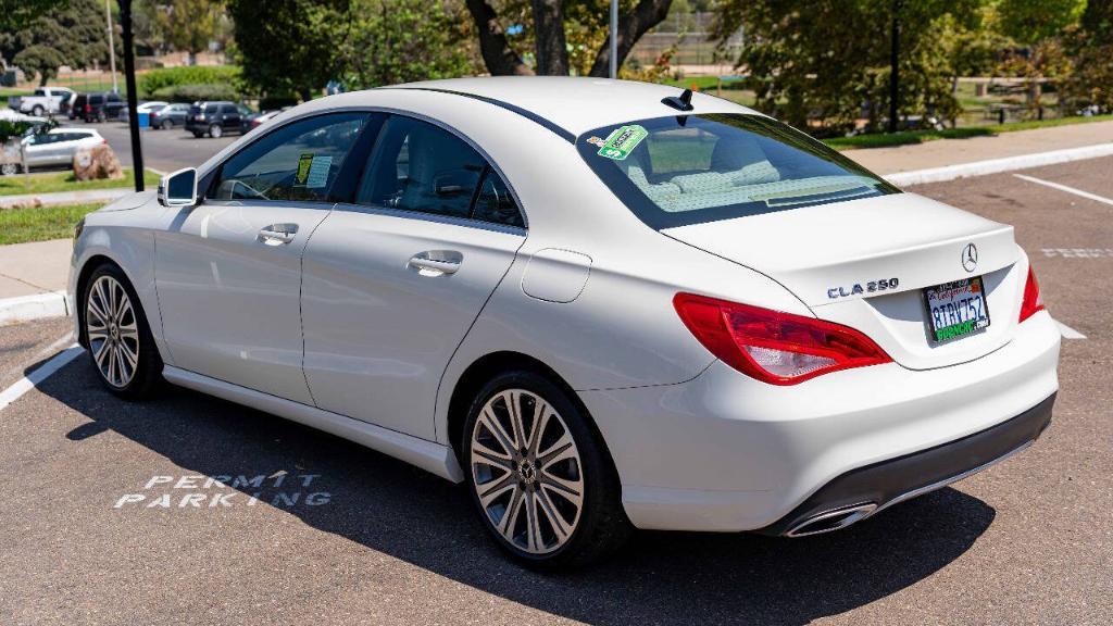 used 2018 Mercedes-Benz CLA 250 car, priced at $16,995