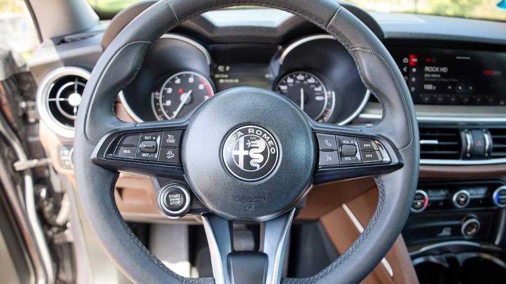 used 2021 Alfa Romeo Stelvio car, priced at $24,995