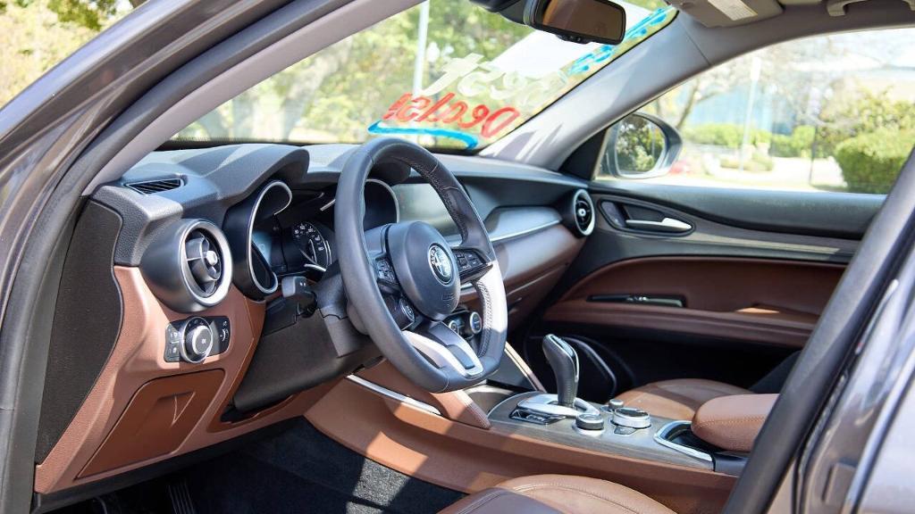used 2021 Alfa Romeo Stelvio car, priced at $24,995