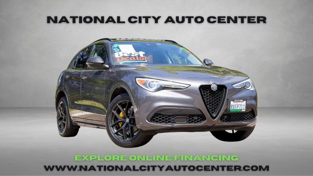 used 2021 Alfa Romeo Stelvio car, priced at $24,995