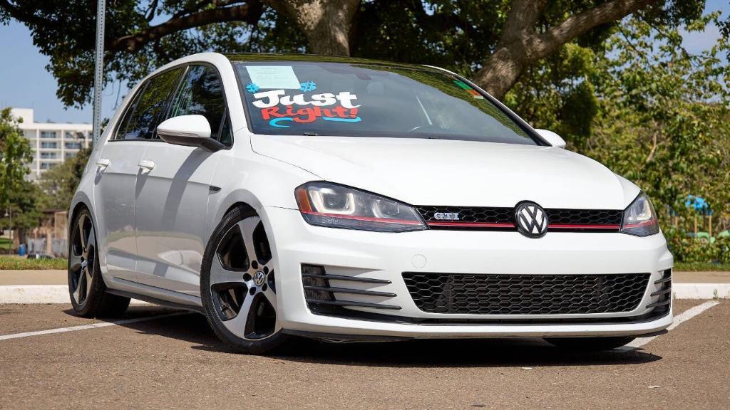 used 2016 Volkswagen Golf GTI car, priced at $15,895