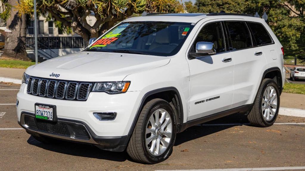 used 2017 Jeep Grand Cherokee car, priced at $19,995