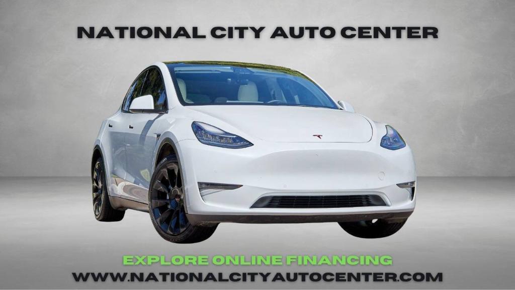 used 2021 Tesla Model Y car, priced at $28,995