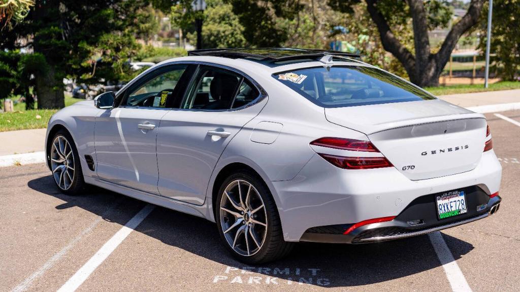 used 2022 Genesis G70 car, priced at $28,995