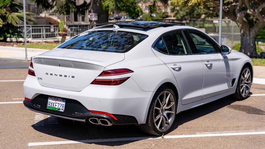 used 2022 Genesis G70 car, priced at $28,995