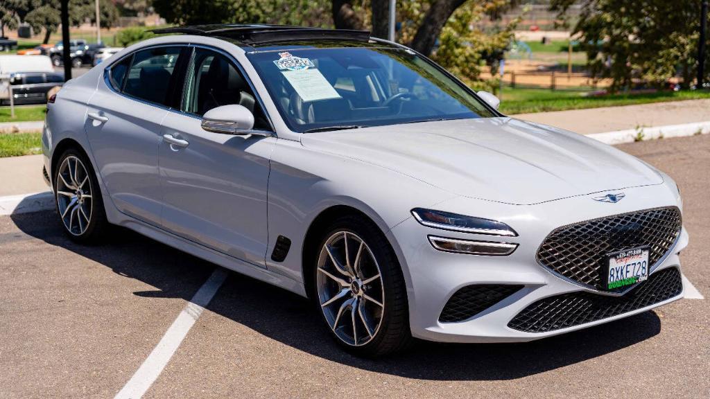 used 2022 Genesis G70 car, priced at $28,995