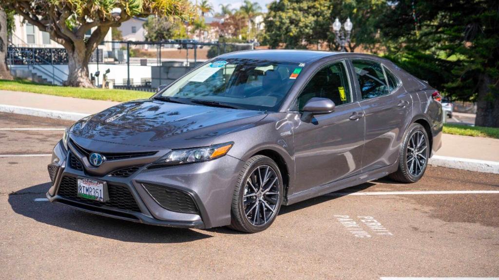 used 2021 Toyota Camry Hybrid car, priced at $22,995