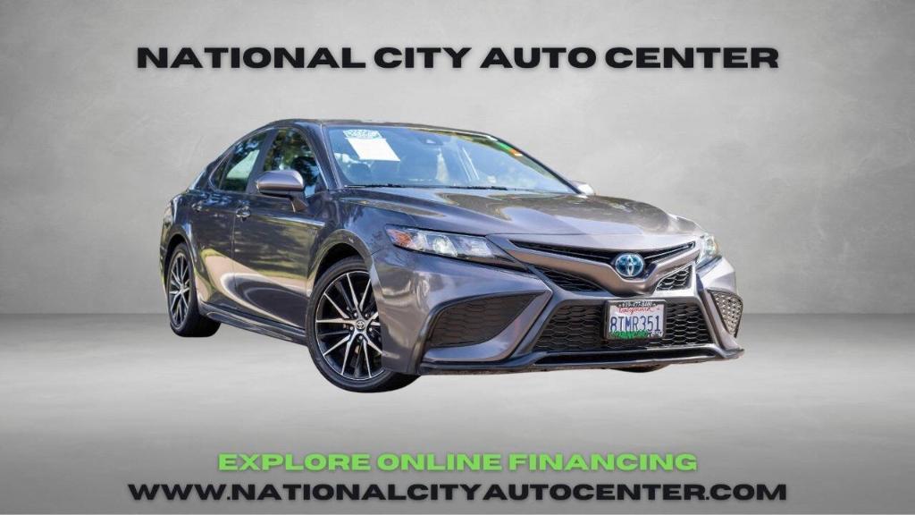 used 2021 Toyota Camry Hybrid car, priced at $22,995