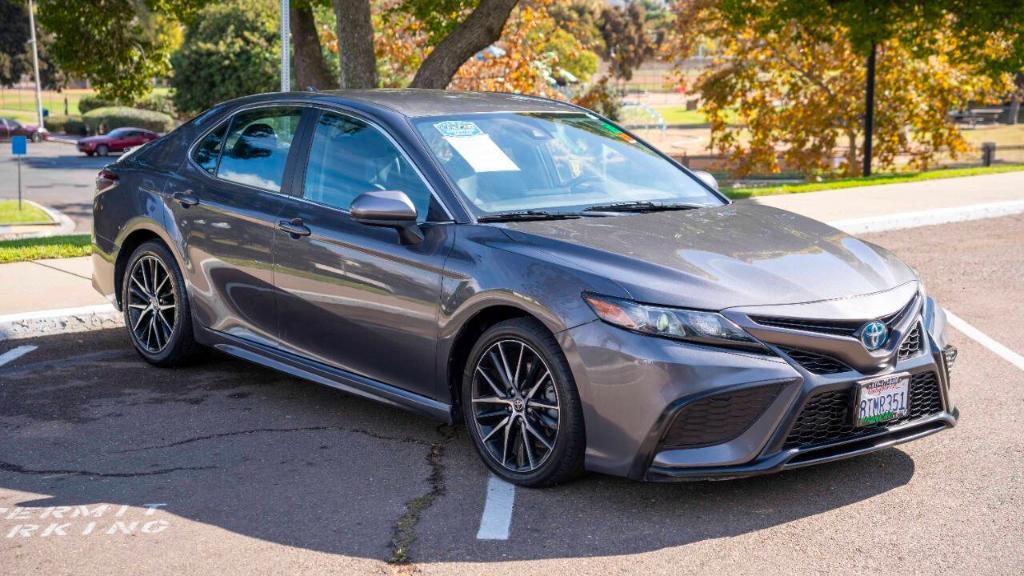 used 2021 Toyota Camry Hybrid car, priced at $22,995