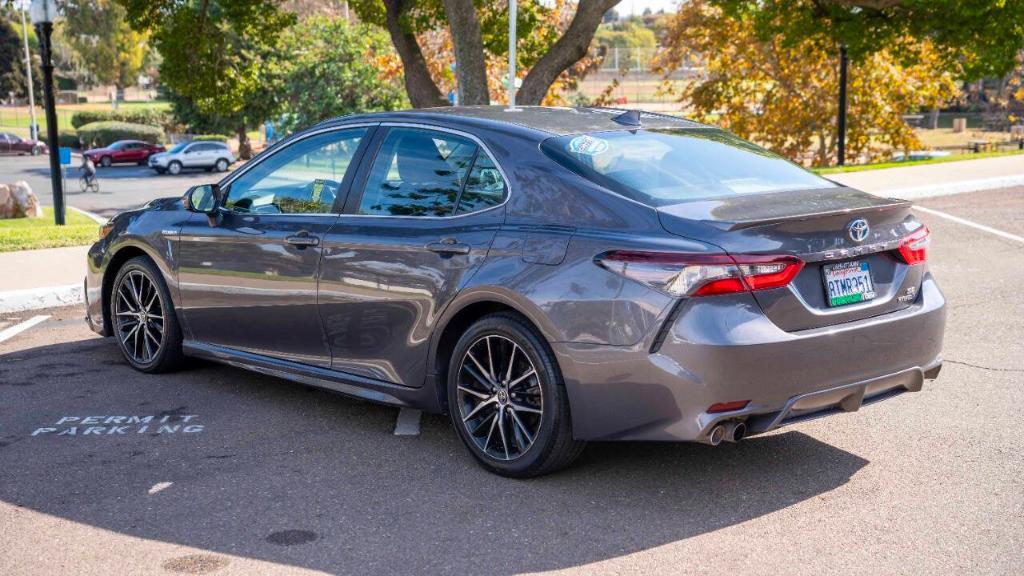 used 2021 Toyota Camry Hybrid car, priced at $22,995