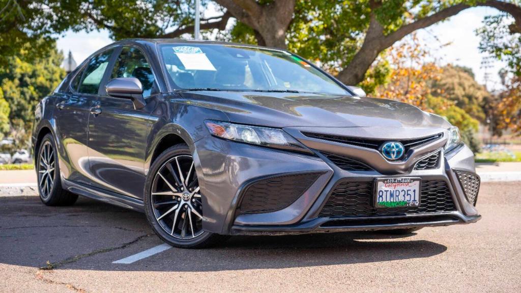 used 2021 Toyota Camry Hybrid car, priced at $22,995