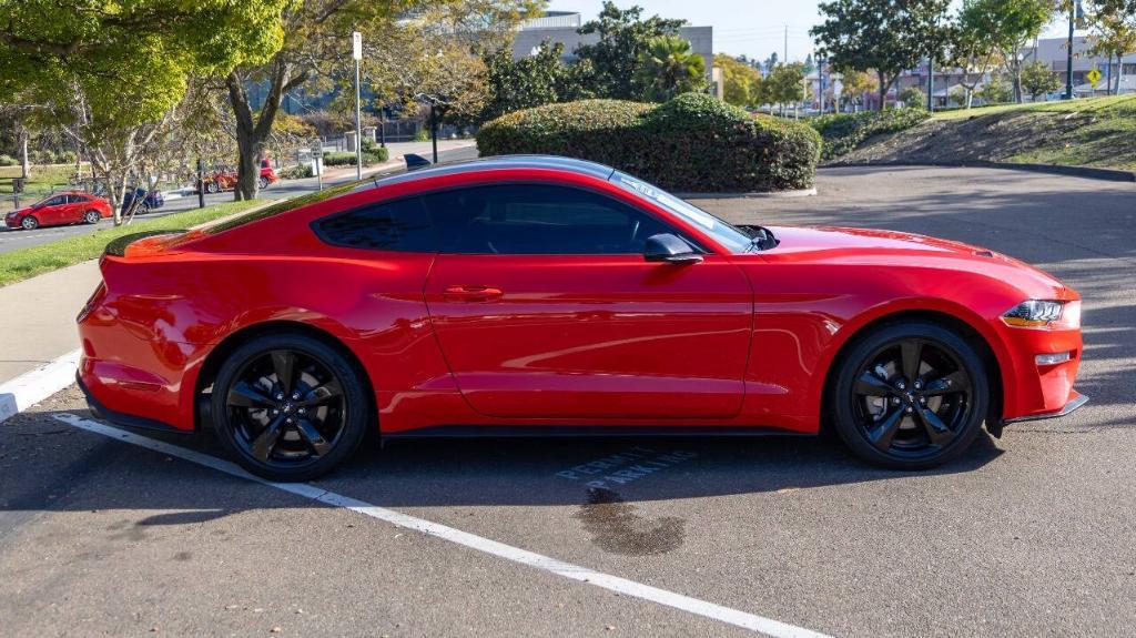 used 2021 Ford Mustang car, priced at $25,995