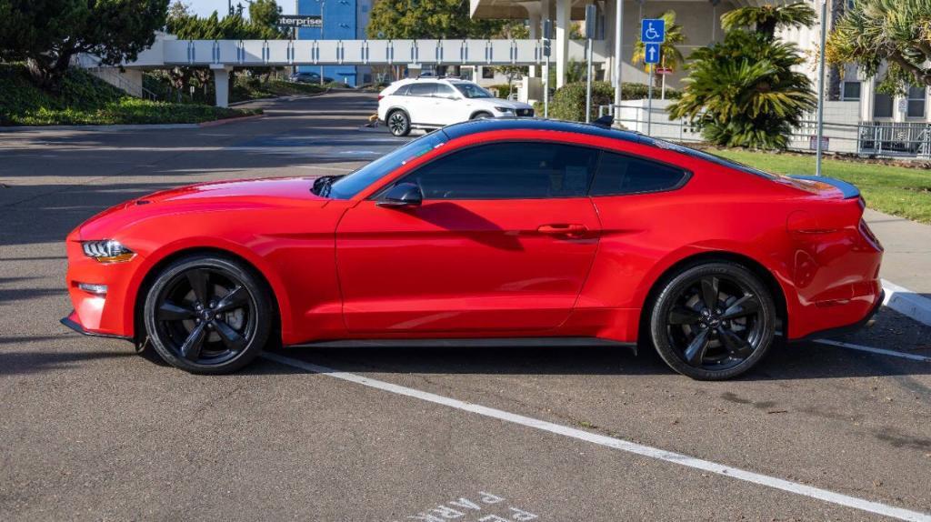 used 2021 Ford Mustang car, priced at $25,995