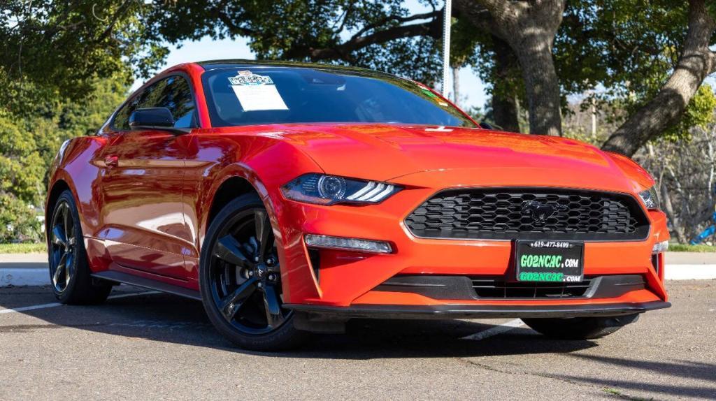 used 2021 Ford Mustang car, priced at $25,995