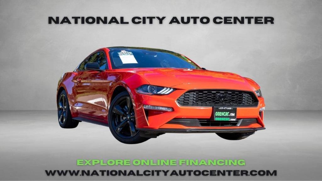 used 2021 Ford Mustang car, priced at $25,995