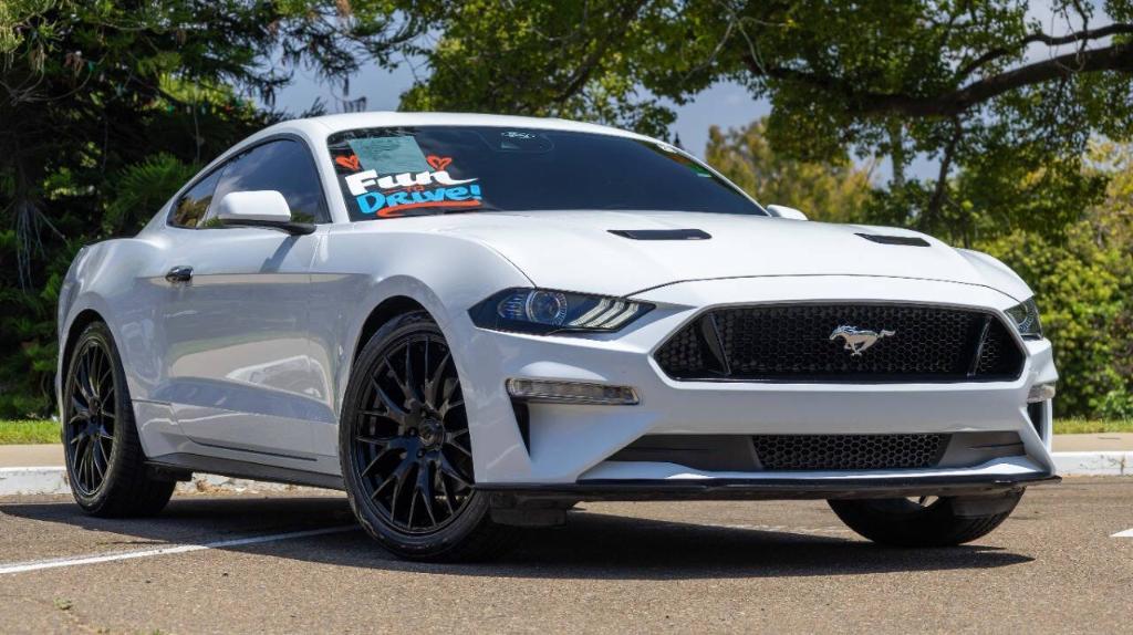 used 2021 Ford Mustang car, priced at $25,995