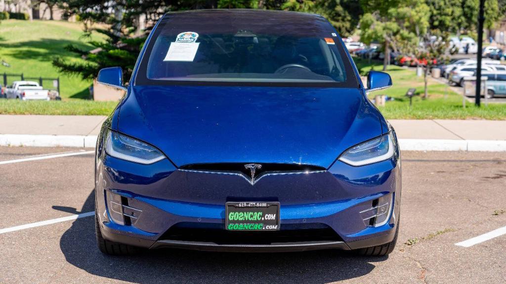 used 2018 Tesla Model X car, priced at $35,595