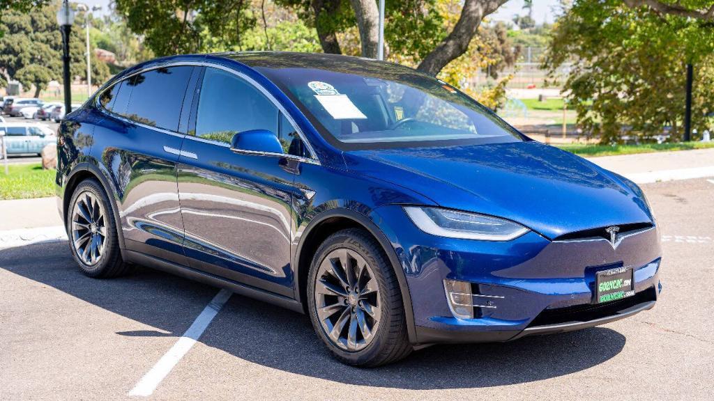 used 2018 Tesla Model X car, priced at $35,595