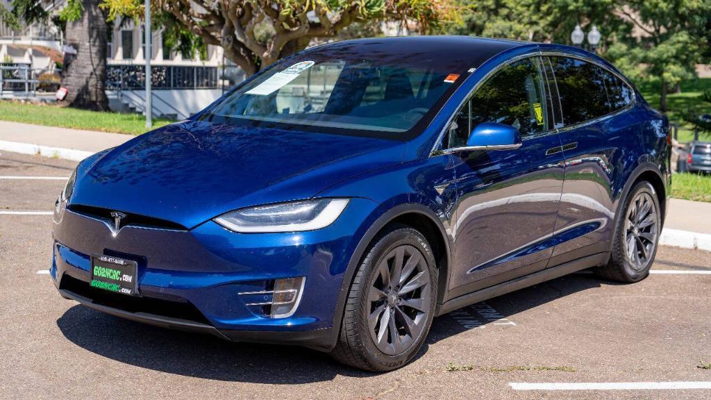 used 2018 Tesla Model X car, priced at $35,595