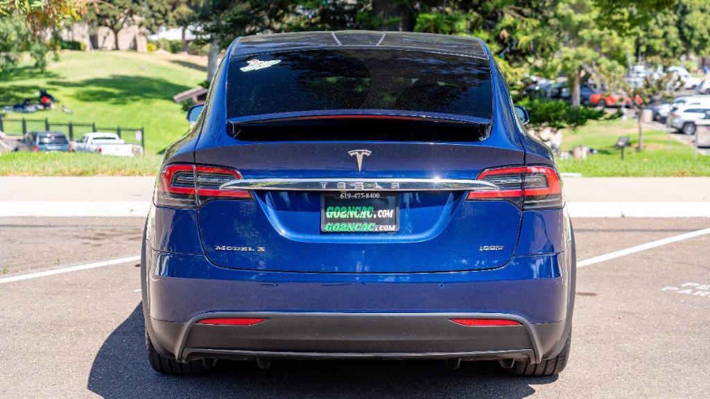 used 2018 Tesla Model X car, priced at $35,595