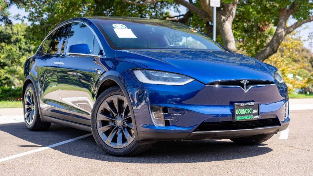 used 2018 Tesla Model X car, priced at $35,595