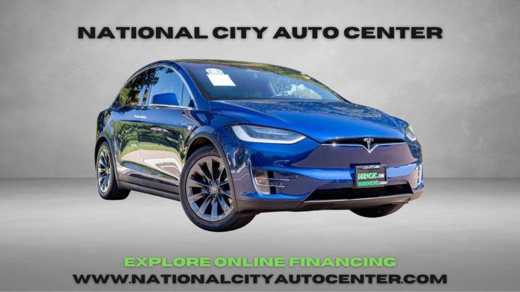 used 2018 Tesla Model X car, priced at $35,595