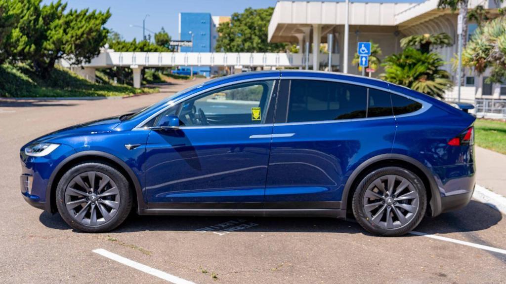 used 2018 Tesla Model X car, priced at $35,595