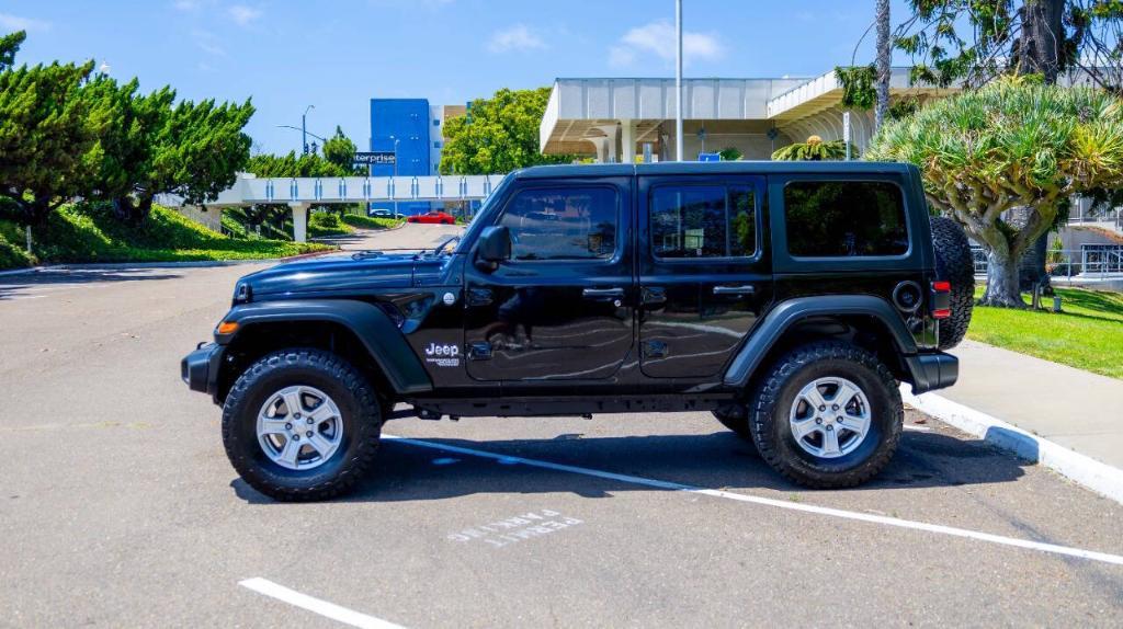 used 2020 Jeep Wrangler Unlimited car, priced at $23,995