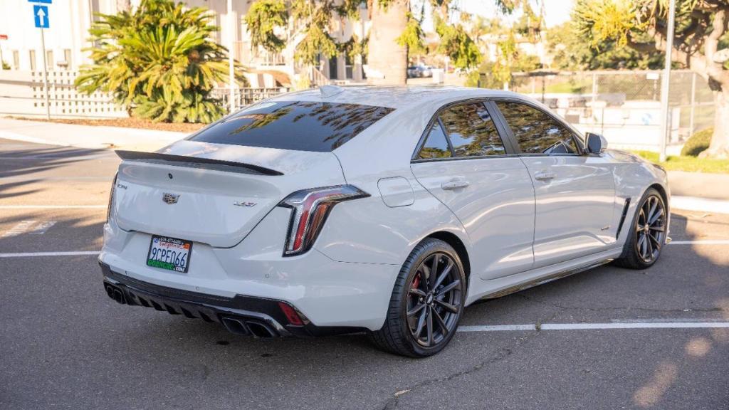 used 2022 Cadillac CT4-V car, priced at $54,995